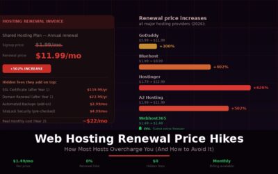 Web Hosting Renewal Price Hikes: How Most Hosts Overcharge You (And How to Avoid It)