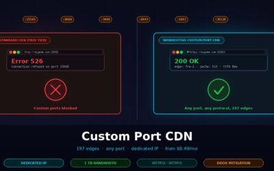 What Is a Custom Port CDN? (And When You Need One)