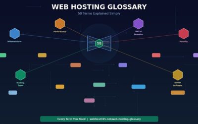 Web Hosting Glossary: 50 Terms Explained Simply