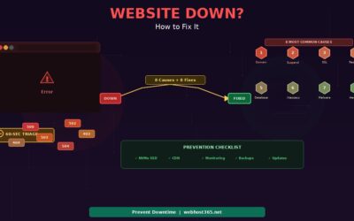 Website Down? How to Fix It