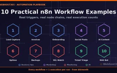 10 Practical n8n Workflow Examples You Can Build Today