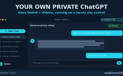 Self-Host Your Own Private ChatGPT: Open WebUI and Ollama on a VPS